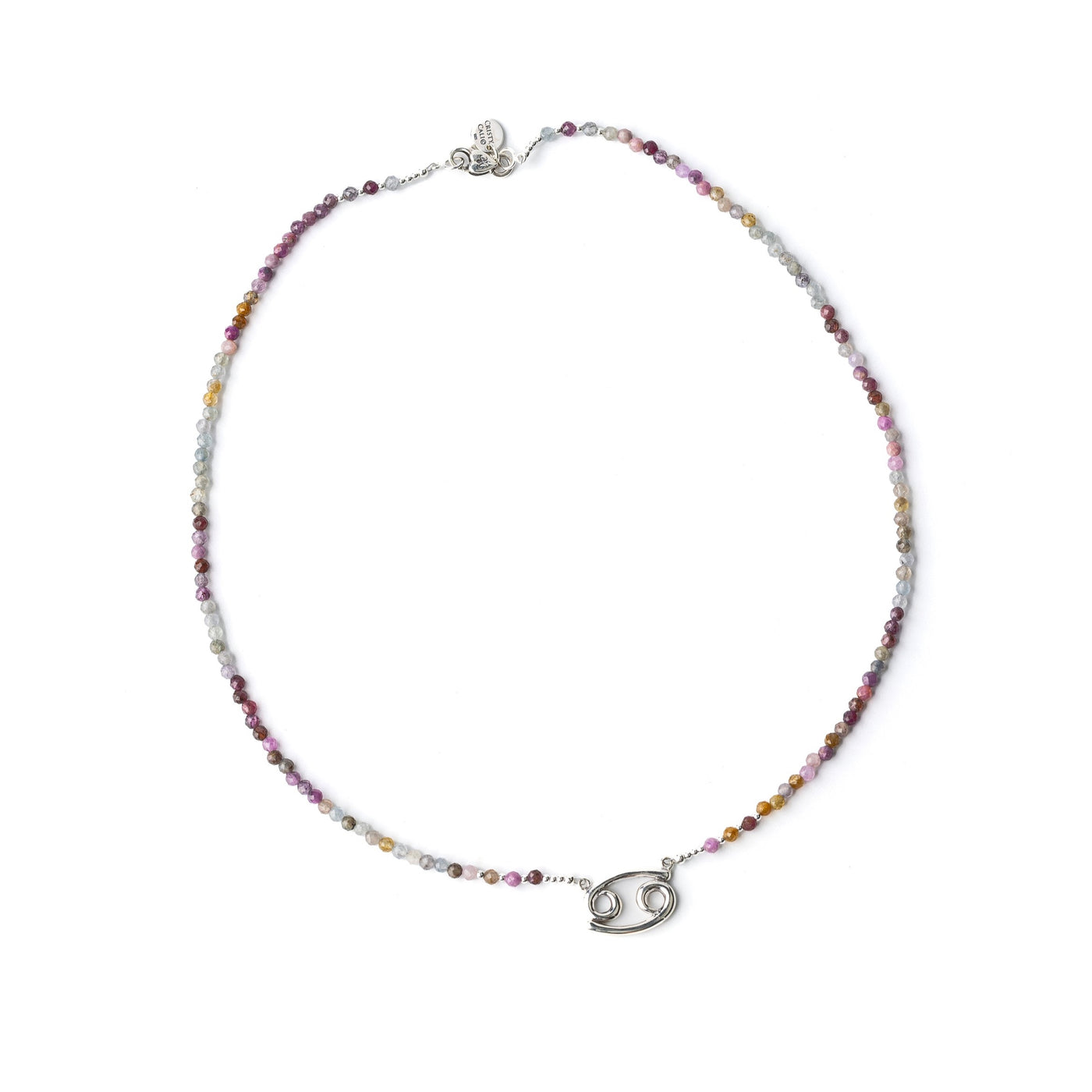 Cancer Ruby Signature Zodiac Necklace