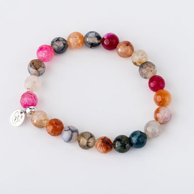 La Buena Vida Agate Signature Stretch Bracelet