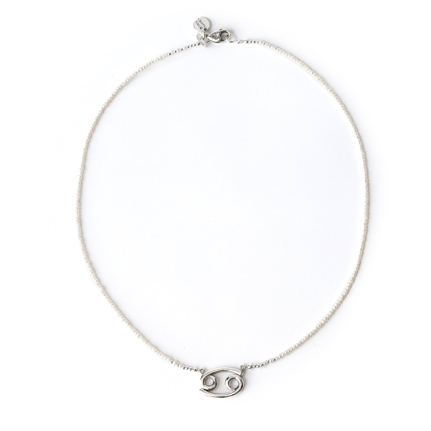 Cancer Freshwater Pearl Signature Zodiac Necklace RETIRED