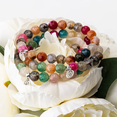 La Buena Vida Agate Signature Stretch Bracelet