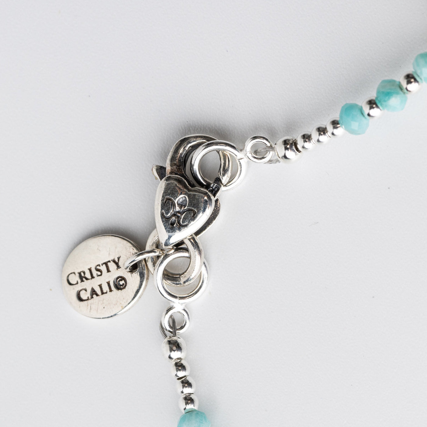 Breakfast at Cristy's Signature Pearl & Amazonite Necklace