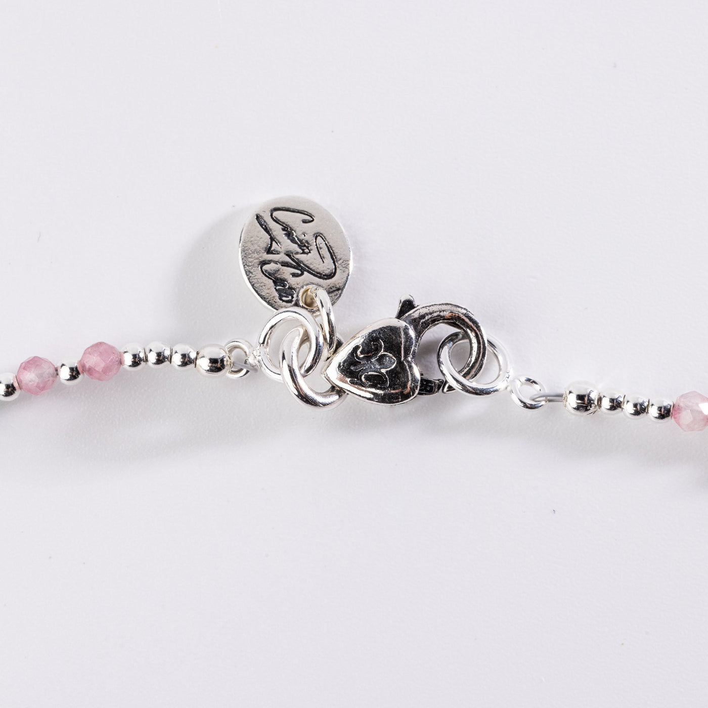 Pink Tourmaline Libra Zodiac Signature Necklace RETIRED