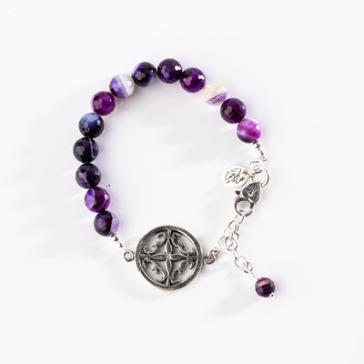 Cali Amulet Signature Gemstone Lobster Clasp Bracelet