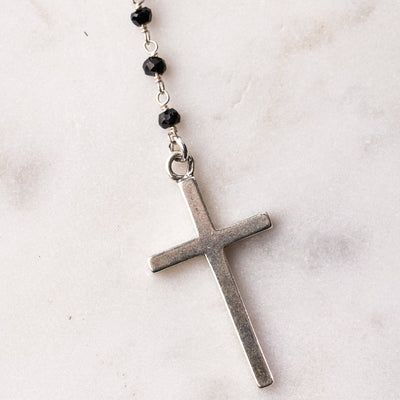 Our Lady of Prompt Succor New Orleans Gemstone Rosary Signature Necklace