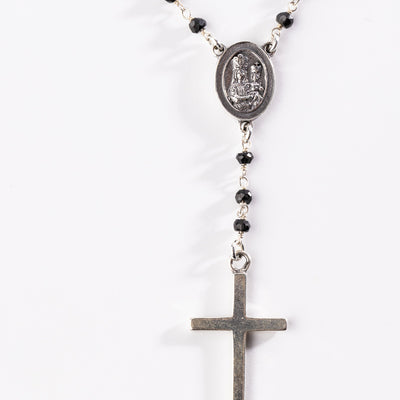 Our Lady of Prompt Succor New Orleans Gemstone Rosary Signature Necklace