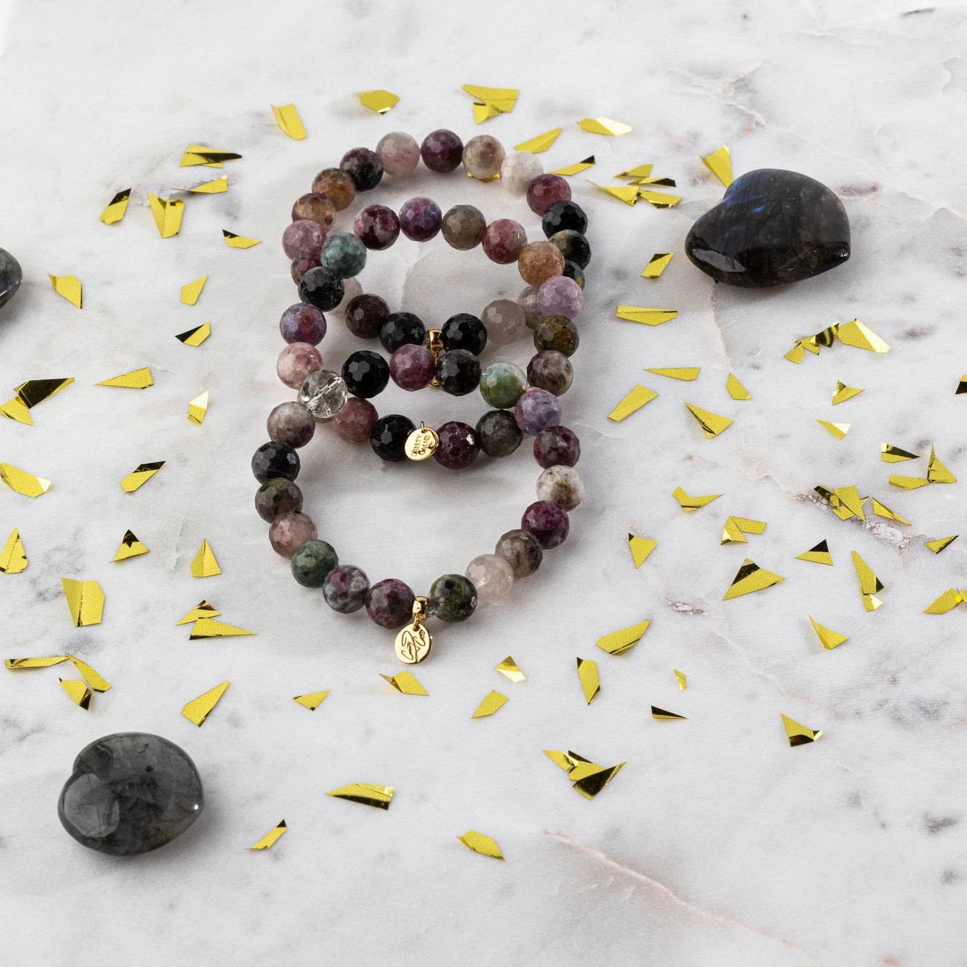 Authentic Expression Ruby Sapphire Signature Stretch Bracelet RETIRED