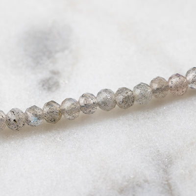 Sapphire Tear of Wisdom with Mystical Labradorite Signature Necklace