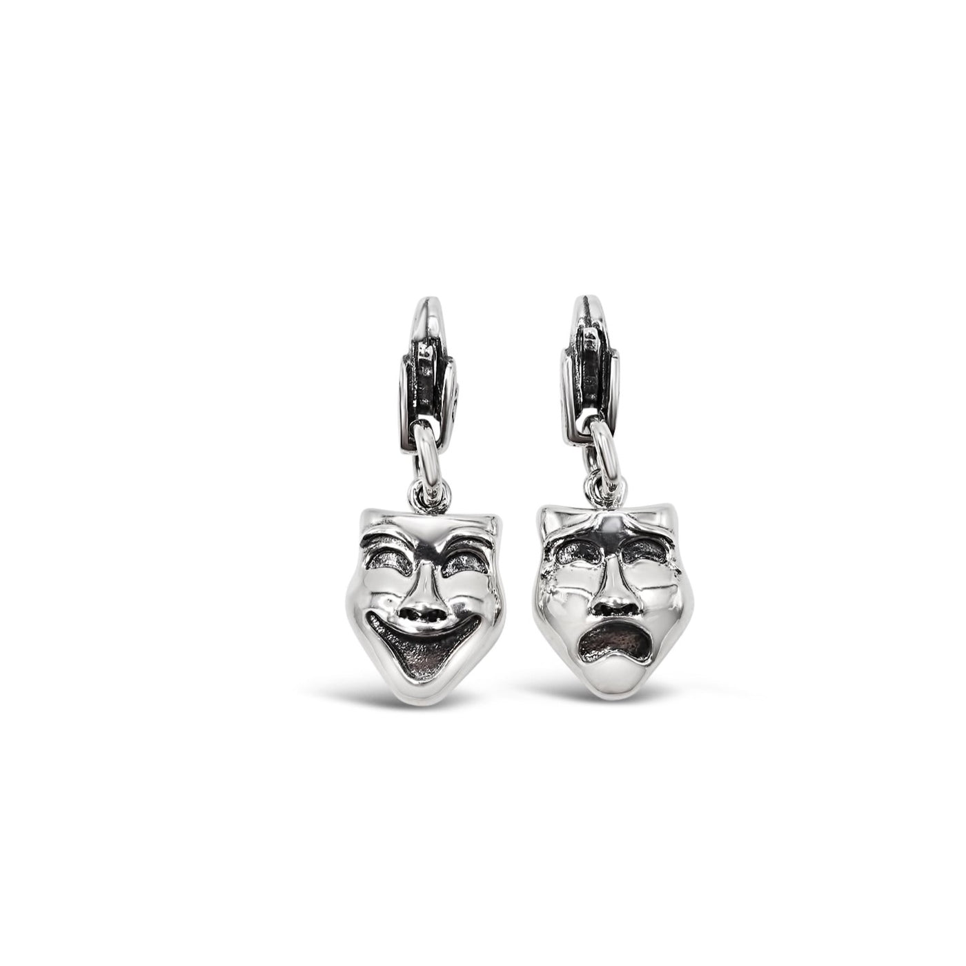 Comedy & Tragedy Clip Charm Set