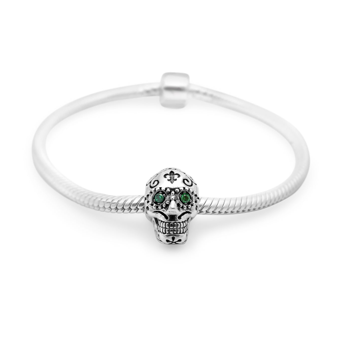 Precious Masquerade Skull Couture Charm