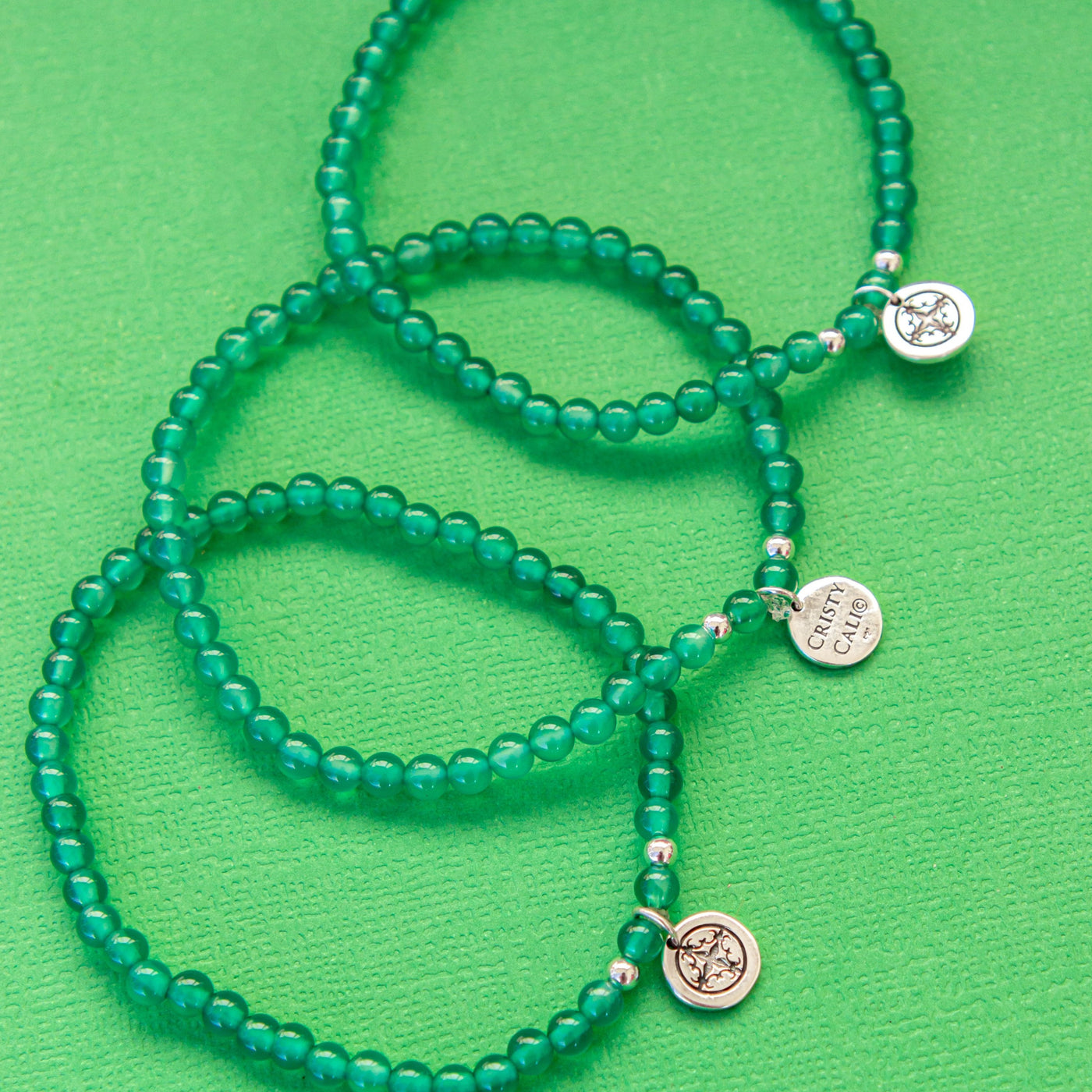 Chalcedony of Wealth Signature Stretch Bracelets