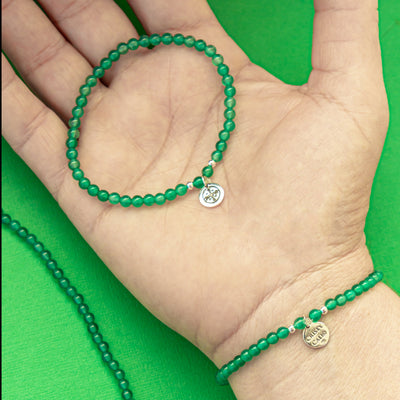 Chalcedony of Wealth Signature Stretch Bracelets