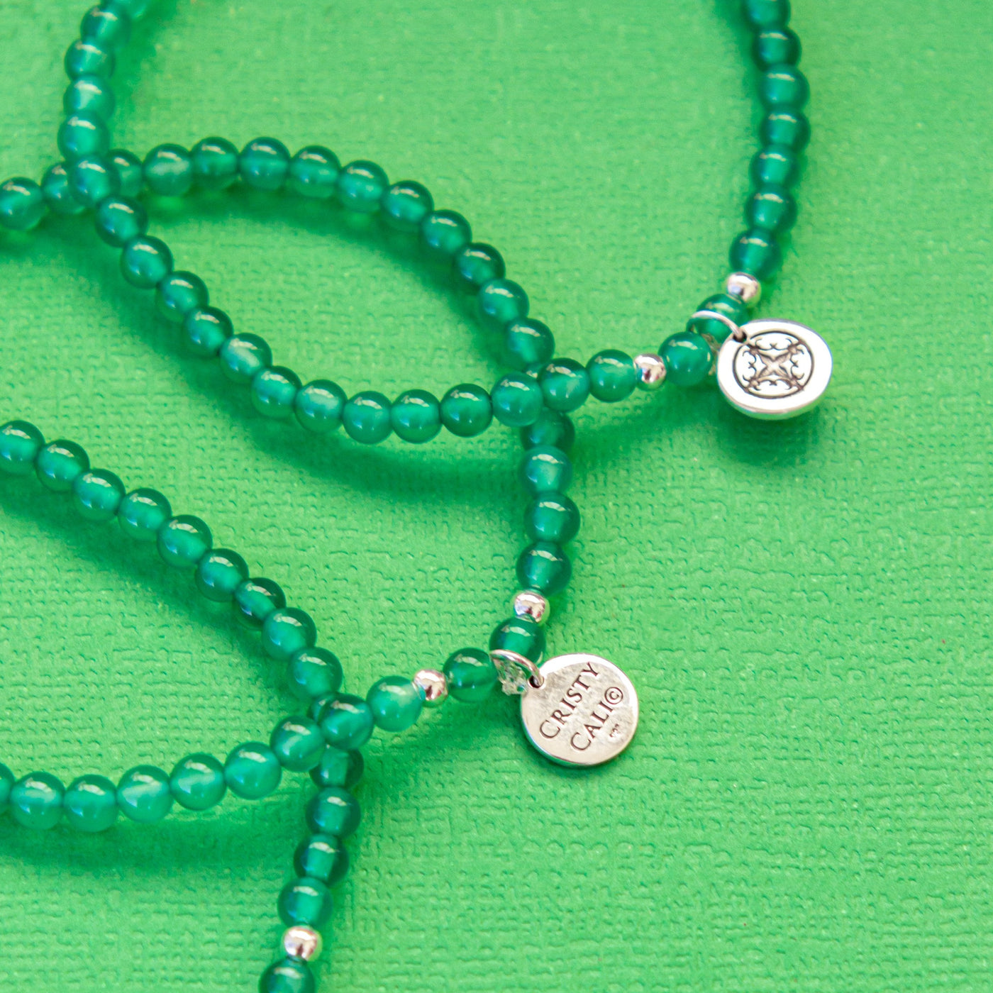 Chalcedony of Wealth Signature Stretch Bracelets