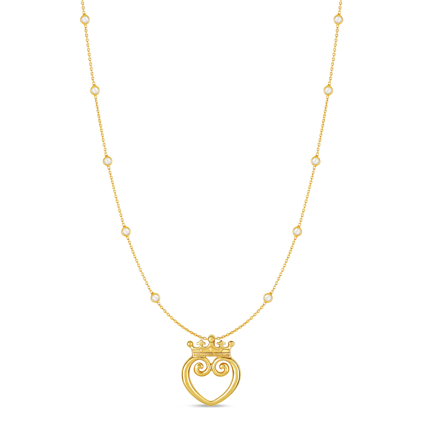 Queen of Hearts Solid 18K - Medium