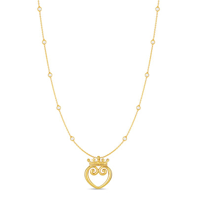 Queen of Hearts Solid 18K - Medium