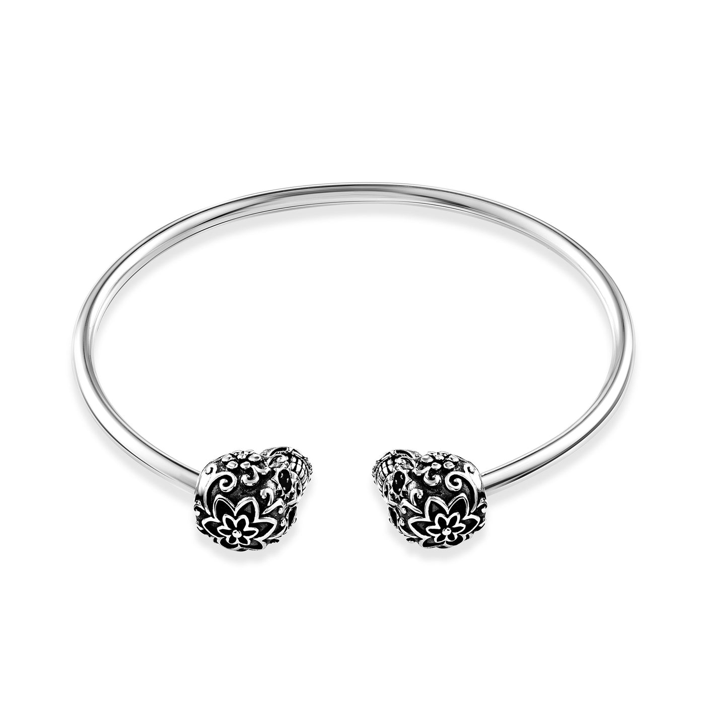 Precious Sugar Skull Cali Couture Bangle Bracelet