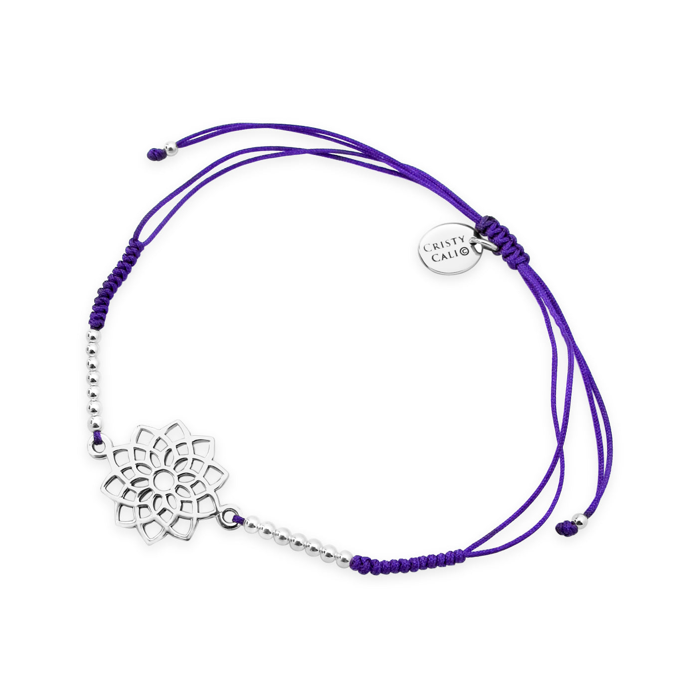 Chakra Satin String Bracelet