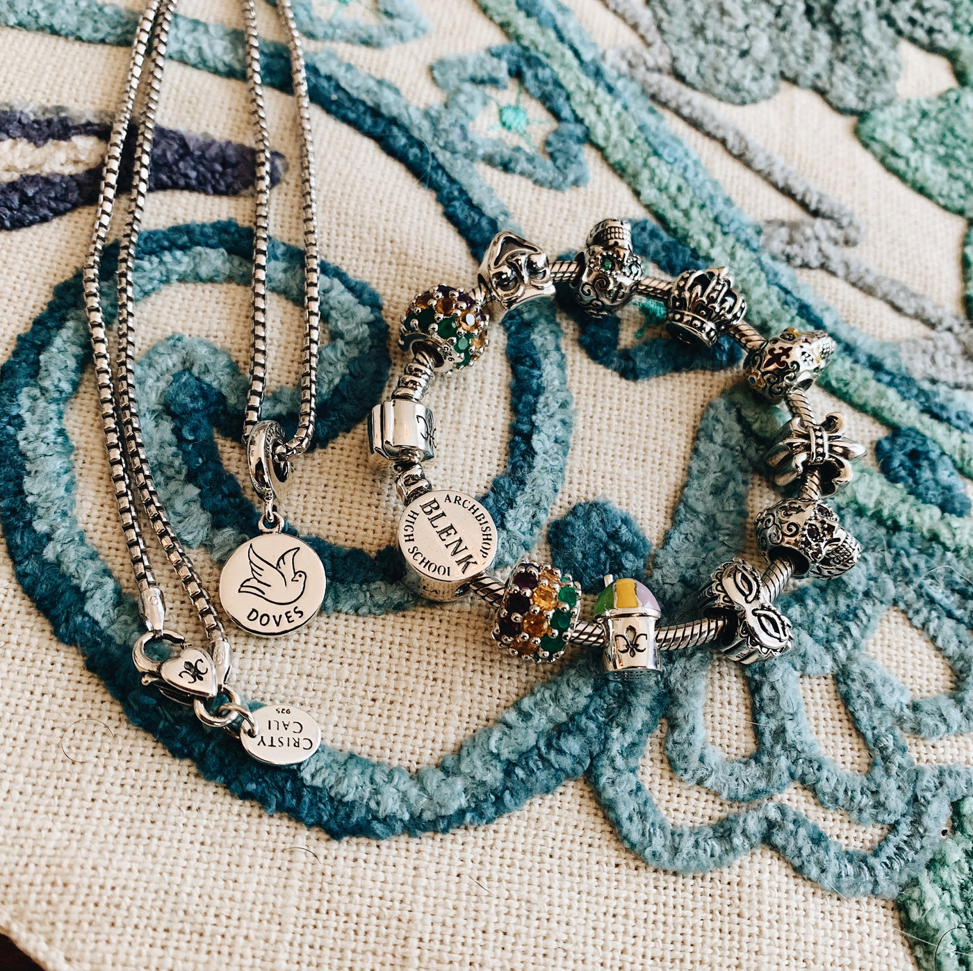 Archbishop Blenk High School Dangle Couture Charm - DISCONTINUED