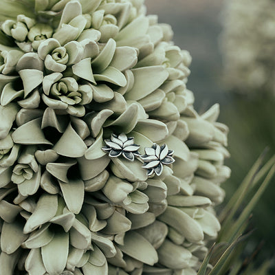 Lotus Stud Earrings