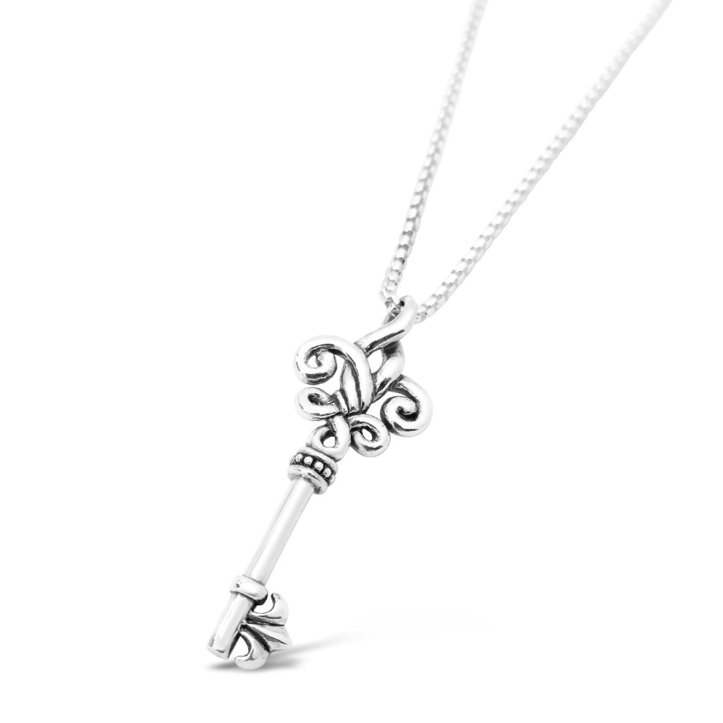 Fleur de Love Knot Skeleton Key - Large