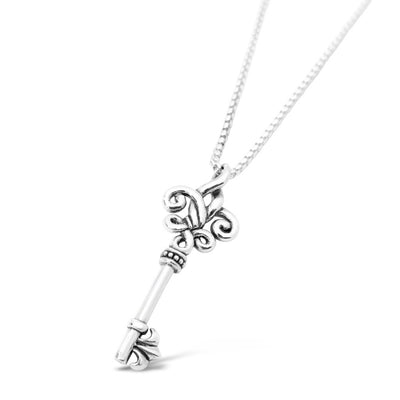 Fleur de Love Knot Skeleton Key - Large