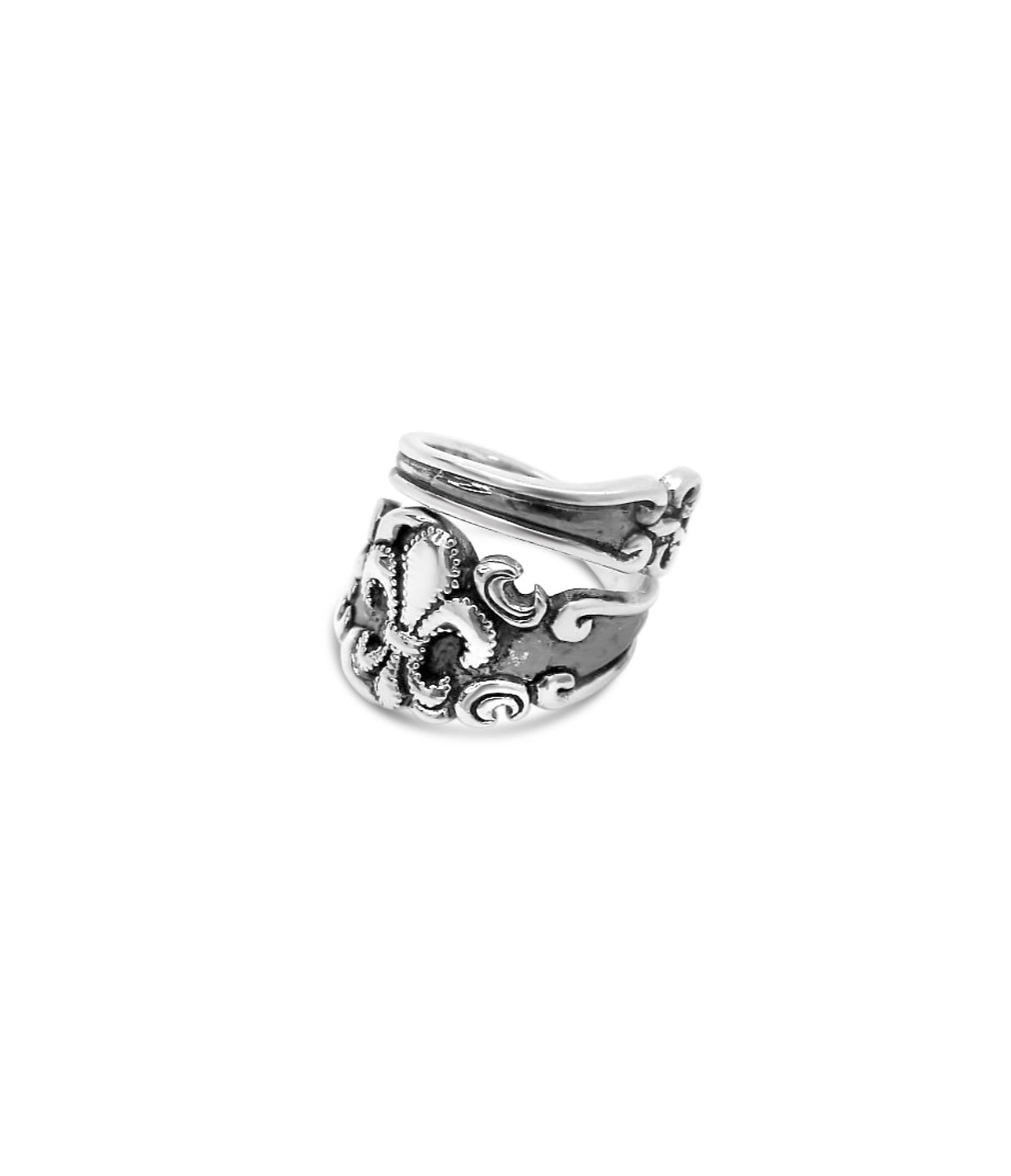 Fleur de Lis Spoon Ring