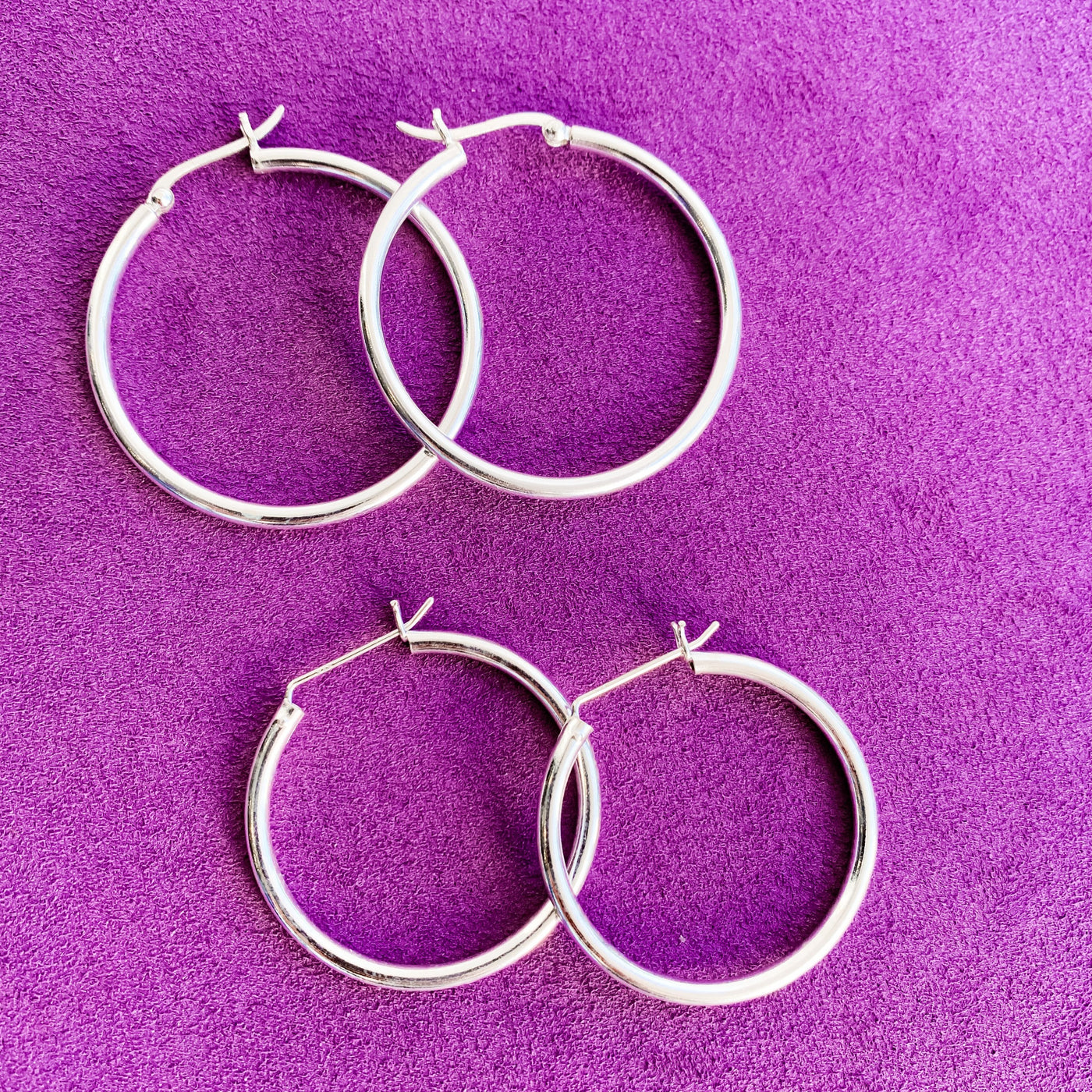 Circle of Life Hoop Earrings