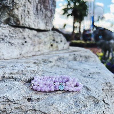 Healing Heart Kunzite Signature Stretch Bracelet