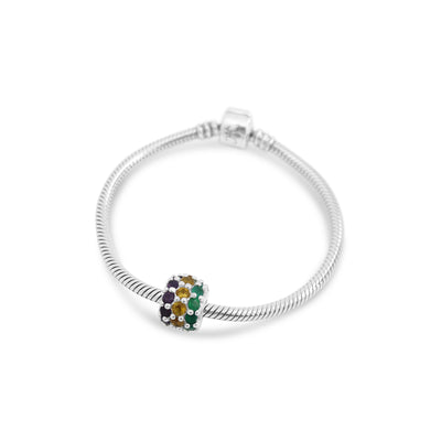 Mardi Gras Semi Precious Couture Charm