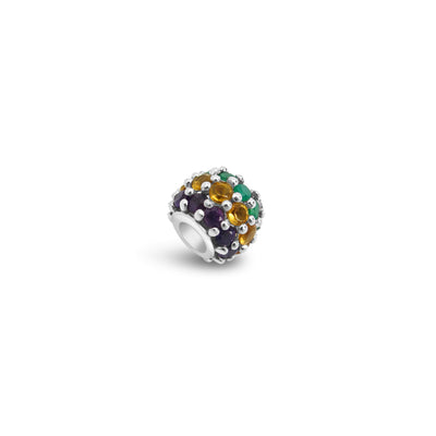 Mardi Gras Semi-Precious Couture Charm