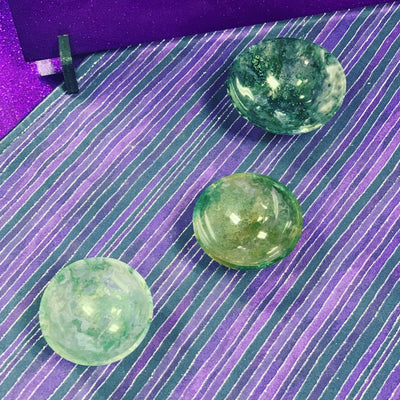 Green Moss Agate Bowls