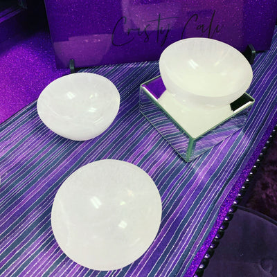 Selenite Bowls