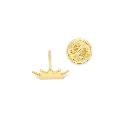 Krewe Crown Pin Gold Vermeil