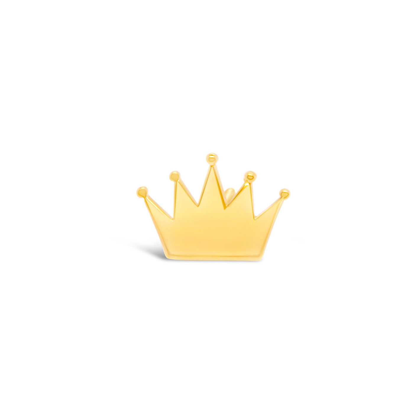 Krewe Crown Pin Gold Vermeil