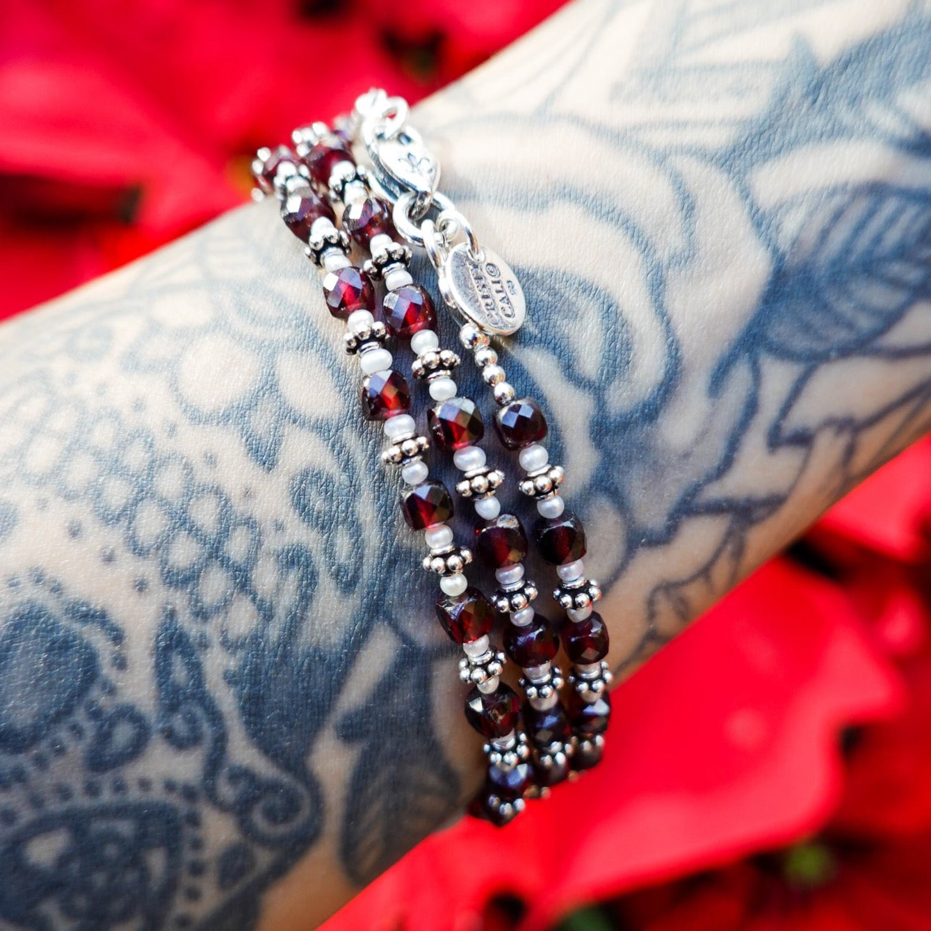 Forever Garnet Signature Bracelet