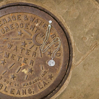 New Orleans Water Meter Pendant - Large