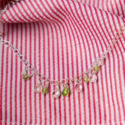 Rosey Tears of Joy Signature Charm Necklace