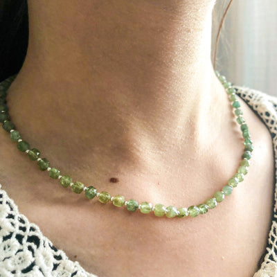 Greatest Potential Green Apatite Signature Necklace