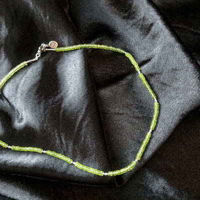 Purification Peridot Pearl Signature Necklace