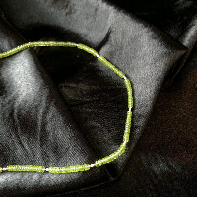 Purification Peridot Pearl Signature Necklace