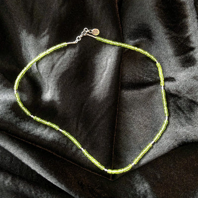 Purification Peridot Pearl Signature Necklace