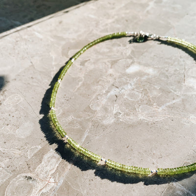 Purification Peridot Pearl Signature Necklace