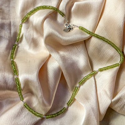 Purification Peridot Pearl Signature Necklace
