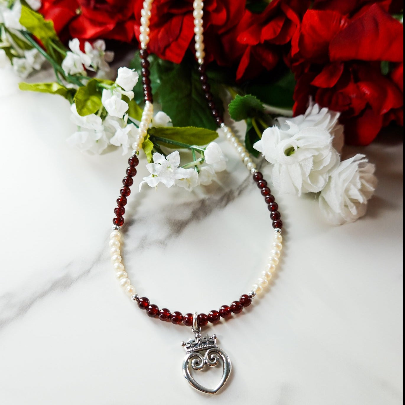 Devoted Queen of Hearts Signature Necklace