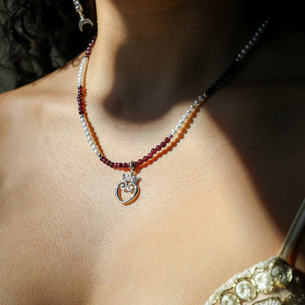 Devoted Queen of Hearts Signature Necklace