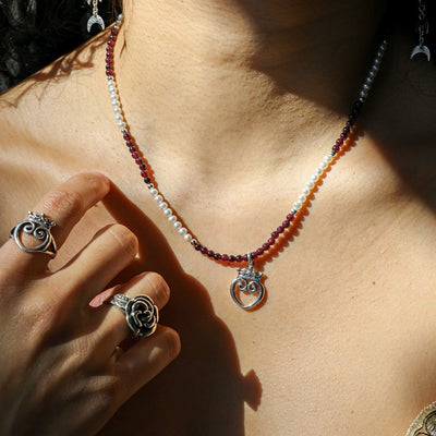 Devoted Queen of Hearts Signature Necklace