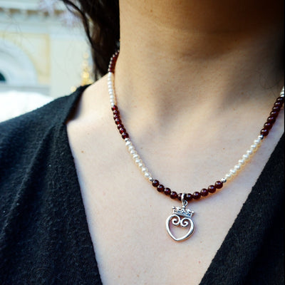 Devoted Queen of Hearts Signature Necklace