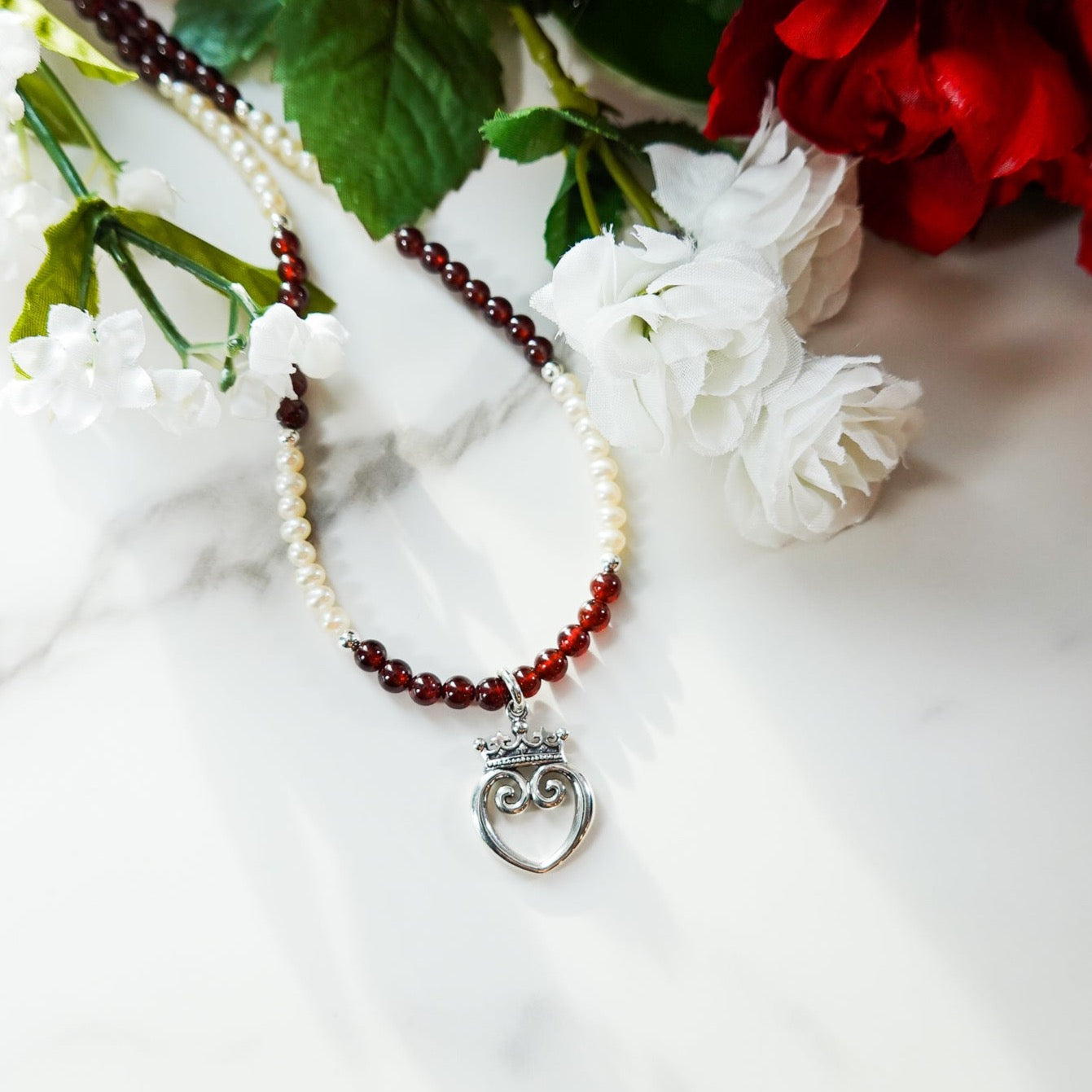 Devoted Queen of Hearts Signature Necklace