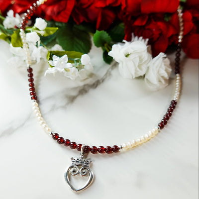 Devoted Queen of Hearts Signature Necklace