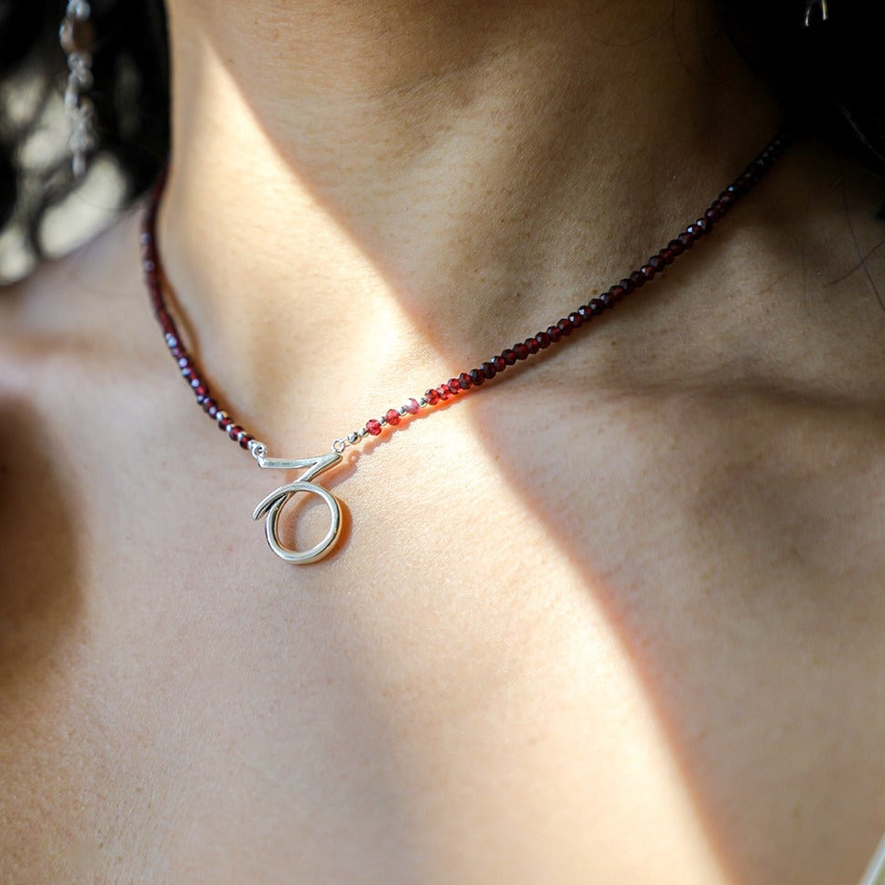 Courageous Capricorn Signature Zodiac Necklace RETIRED