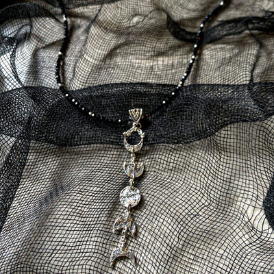 Revitalization Black Spinel Signature Necklace